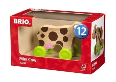 Produktbild von BRIO Kuhbaby, 1 Jahr(e), Holz, Mehrfarbig