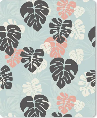 Produktbild von MuchoWow® Mauspad Mousepad Blätter - Monstera - Hawaii - Muster 19x23 cm - Mousepads - Maus Mat - Pad - Mausunterlage - Mauspads - Spielen