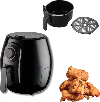 Starlyf Heißluftfritteuse Oil Free Fryer, 1400 W, Fritteuse mit 3,8 Litern, 30 Minuten Timer, automatische Abschaltung