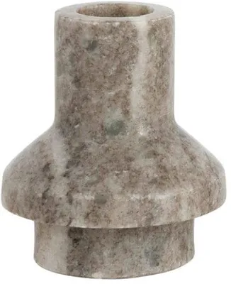 Obrázok produktu pre Mramorový svietnik, 7,6 cm, béžový
