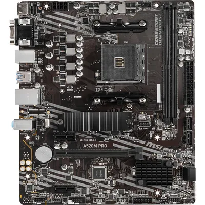 Image de MSI A520M Pro (A520,AM4,mATX,DDR4)