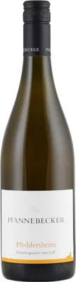 Produktbild von Pfannebecker Pfeddersheimer Grauburgunder 2022 | Weißwein | Deutschland | 1 x 0,75 Liter