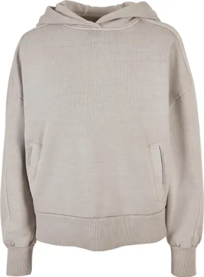 Produktbild von Urban Classics Ladies - Oversized Heavy Hoody warmgrey - M