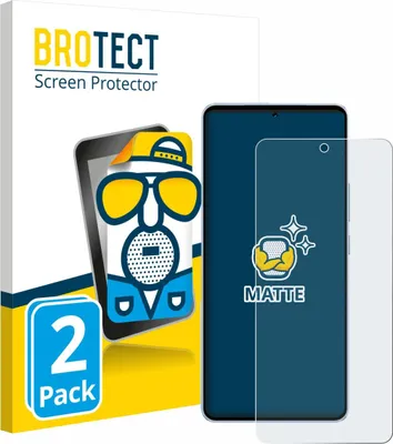 Produktbild von 2x BROTECT Schutzfolie für Vivo iQOO Neo 10 Displayschutz Displayschutzfolie Folie Matt Entspiegelungsfolie