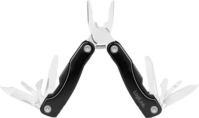 Produktbild von LOGILINK 11-in-1 Multitool, WZ0085, mit Nylontasche