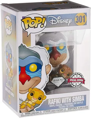 Immagine prodotto di Funko POP - Disney - Rafiki con Simba 301