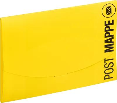 Image de PAGNA Chemise à courrier "Wallet" DIN A4 PP jaune