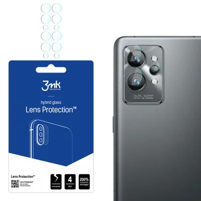Produktbild von 3mk Hybridglas Lens Protection für Realme GT 2 Pro Kamera Objektiv Kameralinse 0,16mm 6H (4 Stück)