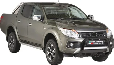 Immagine prodotto di Barra di protezione paraurti anteriore per Fiat Fullback 2016-2019 ø76mm acciaio nero
