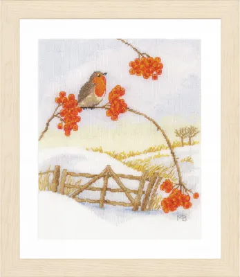 Immagine prodotto di Set per punto croce Lanarte "Winterland Marjolein Bastin", schema contato, 25x26cm