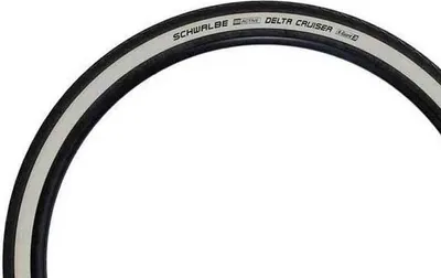 Produktbild von Schwalbe Delta Cruiser Plus 700 X 28 Steifer Gravelreifen Silber 700 x 28 Silber 700 x 28