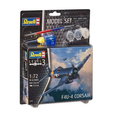 Image de Revell Model Set F4U-4 Corsair 1:72