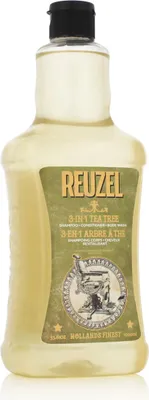 Produktbild von Reuzel Teebaum 3-in-1 Shampoo, Conditioner & Duschgel 1000ml