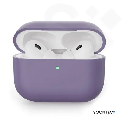 Produktbild von SOONTEC Kopfhörer-Schutzhülle Lavendel SOONTEC Hülle für AirPods Pro 3. Generation Case