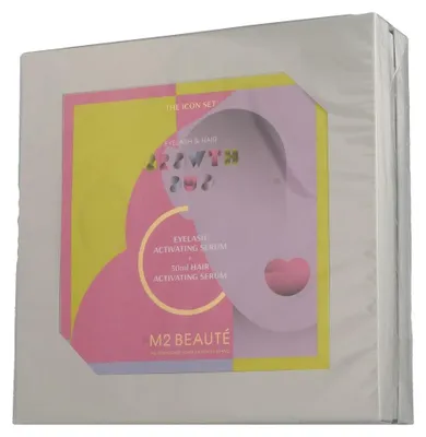 Productafbeelding van M2 Beauté M2 Lashes Set: Serum voor het stimuleren van de wimpers en serum voor het stimuleren van de haargroei