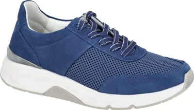 Produktbild von Gabor ROLLINGSOFT Damenschuhe - sportliche Schnür- Halbschuhe blau Freizeit NEU