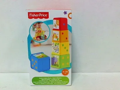 Zdjęcie produktu dla Kolorowe kostki do układania Fisher-Price