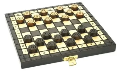 Image de Jeu de dames en bois ABINO