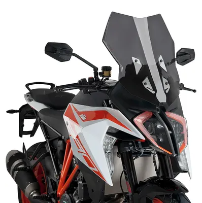 Imagen del producto de Visera Puig touring, color ahumado oscuro, para KTM GT Superduke