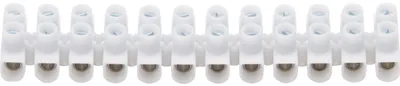 Produktbild von Verbindungsklemme, 1-4qmm, 32A, 12p, Direktmontage, Thermoplast, 95mm, weiß, Schraubanschluss, 342400087