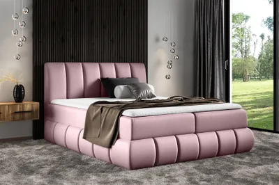 Produktbild von Boxspringbett Schlafzimmerbett Bett YANIS 120x200cm in div. Farbvarianten