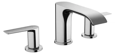 Produktbild von hansgrohe Vivenis 3-Loch Waschtischarmatur 90 mit Zugstangen-Ablaufgarnitur, Chrom
