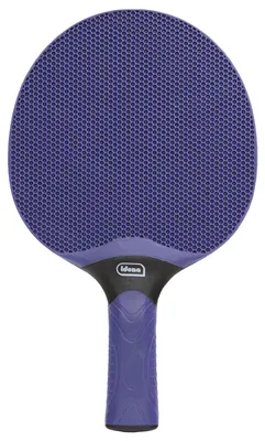 Produktbild von Idena - Tischtennisschläger mit geradem Griff, Wetter- und stoßfester Outdoor Schläger aus Kunststoff, abwaschbar und wasserfest