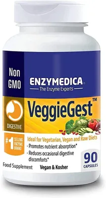 Image de Enzymedica Veggiegest 60 gélules BI8022