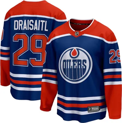 Produktbild von Trikot Fanatics Breakaway NHL Edmonton Oilers Home Blau Leon Draisaitl S