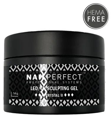 Produktbild von Nail Perfect – LED/UV – Modelliergel – Crystal 2 – 14 g