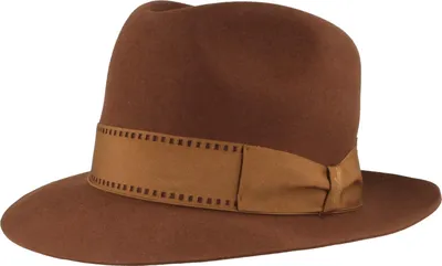 Borsalino Humphrey Bogart Original Filzhut inspieriert von den Film-Klassikern in braun