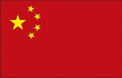 Produktbild von Dekofahne - China - Gr. ca. 150 x 90 cm - 80037 - Deko-Länderflagge