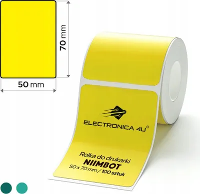 Produktbild von Selbstklebende Thermotransfer-Etiketten Niimbot M2 M3 50x70
