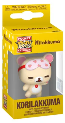 Obrázek produktu pro Klíčenka Pocket POP, motiv Rilakkuma a Korilakkuma