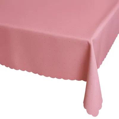 Immagine prodotto di Tovaglia 130 x 170 cm in rosa scuro per tavolo da pranzo e cucina