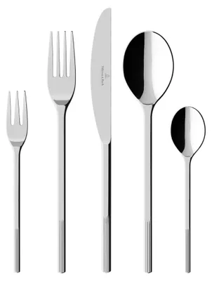 Produktbild von Villeroy & Boch Besteckgarnitur Afina BHT 29x6.50x44 cm silber