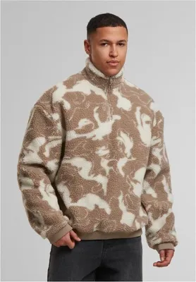 Obrázek produktu pro Urban Classics Oversized Pattern Teddy Troyer sandswirl - S