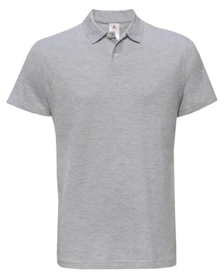 Image de B&C ID.001 Polo unie, manches courtes FK112 (M) (gris)