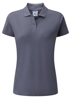 Immagine prodotto di Jerzees Colours Polo da donna in piqué, maniche corte FK700 (2XL) (grigio scuro)