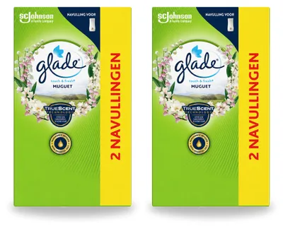 Immagine prodotto di 2 ricariche Glade Touch & Fresh – Profumo di fiori di maggio – 10 ml – Confezione vantaggiosa – 2 pezzi