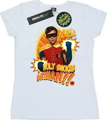 Produktbild von DC Comics - "Holy Smokes" T-Shirt für Damen BI12340 (M) (Weiß)