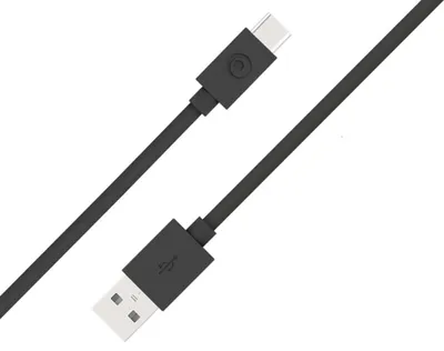 Image de Câble USB A / USB C 3A 1.2m FastCharge 15W Noir Bigben