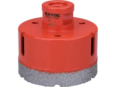 Obrázek produktu pro Vykružovací korunka Extol Premium (8801877) diamantová, O 68mm, závit M14