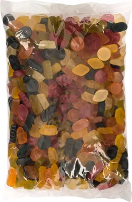 Image de Haribo Wine Gums, Oursons gélifiés, Gomme au vin, Gomme aux fruits, En sachet, 3 kg