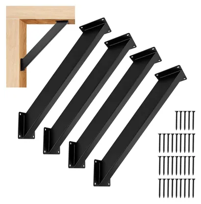 Image de Lot de 4 équerres d'angle robustes pour pergolas