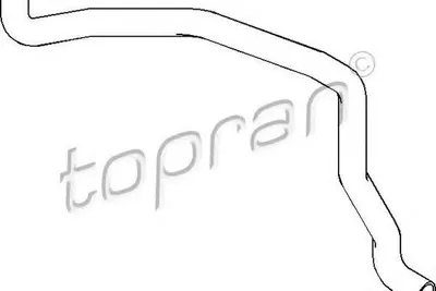 Produktbild von TOPRAN Kühlerschlauch Wasserschlauch für VW Transporter IV Bus (70B, 70C, 7DB, 7DK, 70J, 70K, 7DC, 7DJ) 109 193