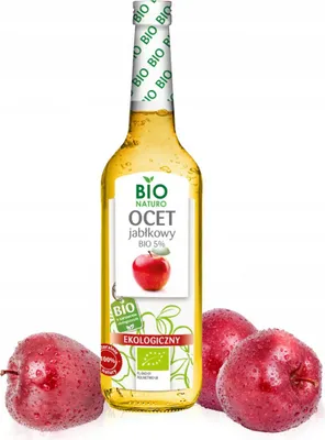 Zdjęcie produktu dla Ocet jabłkowy ekologiczny 5% kwasowości 700 ml