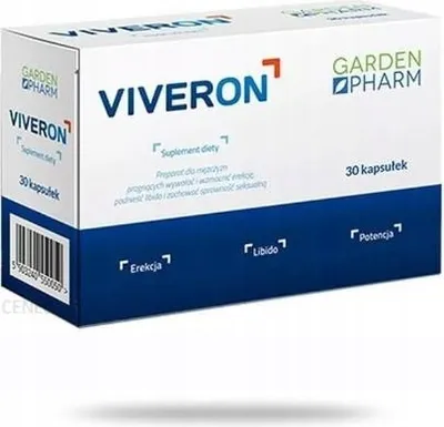 Produktbild von Viveron 30 tabletten Vitamine für Männer, Libido, Arginin