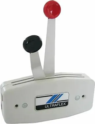 Zdjęcie produktu dla Ultraflex B47 podwójna dźwignia sterowania silnikiem srebrny srebrny Jeden rozmiar