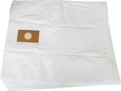 Produktbild von vhbw 5x Staubbeutel kompatibel mit CleanTrack 80-3-STBL Staubsauger - 41cm x 32cm Weiß